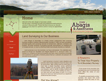 Tablet Screenshot of abagislandsurveyors.com